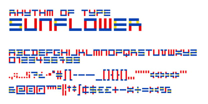 Rhythm of Type Font Poster 7