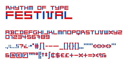 Rhythm of Type Font Poster 6
