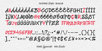 Pulstonic Strike Font Poster 7