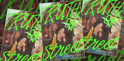 Pulstonic Strike Font Poster 3
