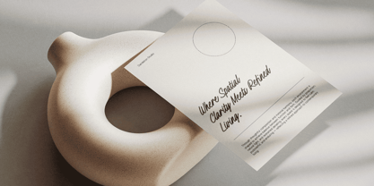 Quiet Sunday Reflection Font Poster 2