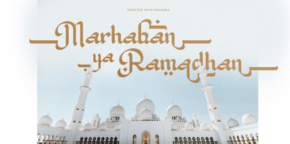 Balkara Font Poster 8