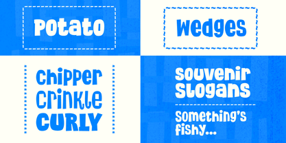 Chip Shop Font Poster 14