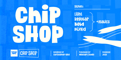 Chip Shop Font Poster 1