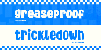 Chip Shop Font Poster 12