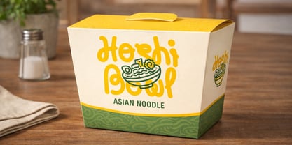 Noodle Twine Font Poster 4