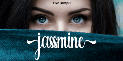 Jenniy & Cary Font Poster 2