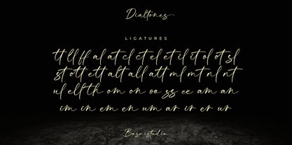 Dialtones Font Poster 13