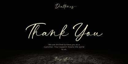 Dialtones Font Poster 14