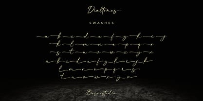 Dialtones Font Poster 12