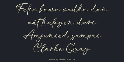 Dialtones Font Poster 3