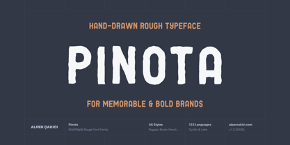 Pinota Font Poster 1
