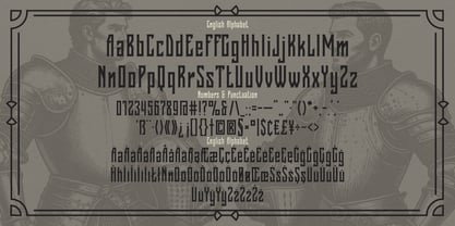 Ironhead Font Poster 3