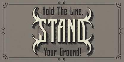 Ironhead Font Poster 4