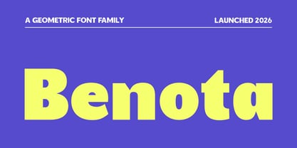 Benota Font Poster 1