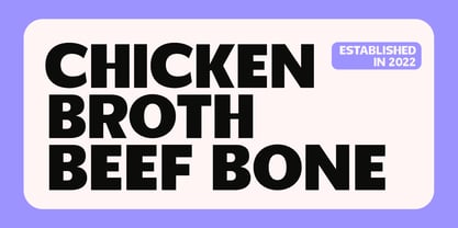 Benota Font Poster 12