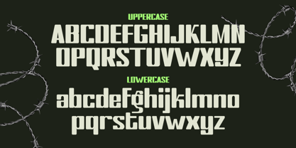Hightop Font Poster 3
