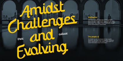 Mizaj Font Poster 5
