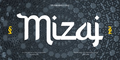 Mizaj Font Poster 1