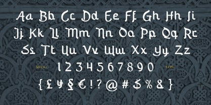 Mizaj Font Poster 2