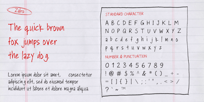 IT Zalro Font Poster 3