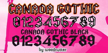 Canada Gothic Font Poster 6