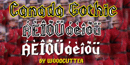Canada Gothic Font Poster 7