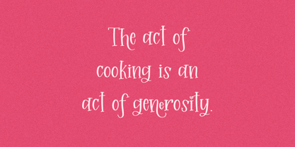 Sprinkle Cookie Serif Font Poster 5