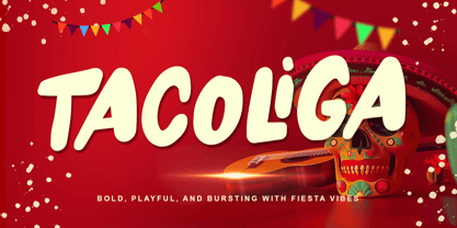 Tacoliga Font Poster 1