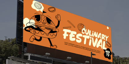 Tacoliga Font Poster 10