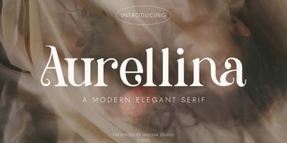 Aurellina Font Poster 1