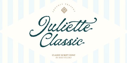 Juliette Classic Font Poster 10