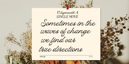 Juliette Classic Font Poster 4