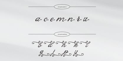 Juliette Classic Font Poster 9