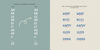 Softie Marker Font Poster 7