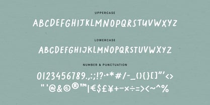Softie Marker Font Poster 6