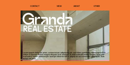 Banky Sans Font Poster 3