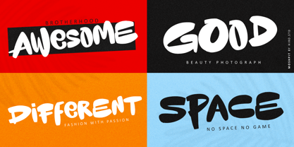 Moshpit Font Poster 3