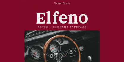 Elfeno Font Poster 8