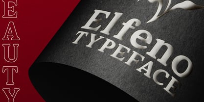 Elfeno Font Poster 7