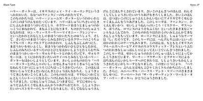 Apoc JP Revelations Font Poster 8