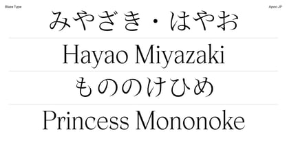 Apoc JP Revelations Font Poster 3