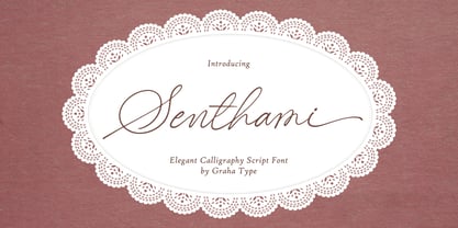 Senthami Font Poster 1