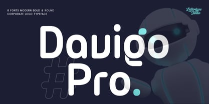 Davigo Pro Font Poster 1