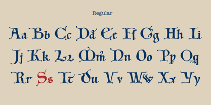 Mainz Manuscript Font Poster 5