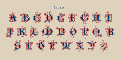 Mainz Manuscript Font Poster 9