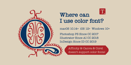 Mainz Manuscript Font Poster 11