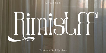 Rimistff Font Poster 1