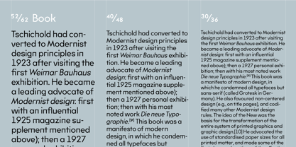 Bauhold Font Poster 8