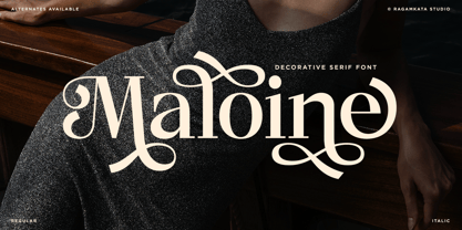 Maloine Font Poster 1